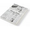Hendi Pergamenový papier na hranolky a občerstvenie, Novinová tlač, 500 ks