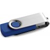 CLAUDIUS 8GB. 8 GB USB flash disk s kovovým klipom - Modrá
