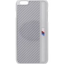 Púzdro BMW Signature Aluminium Stripe Silver iPhone 6 Plus 5.5"