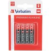 Batéria alkalická, AAA, 1.5V, Verbatim, blister, 4-pack, 49920