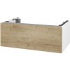 Dreja Doplnková skrinka pod dosku DSD SZZ1 80 (výška 30 cm) - N01 Biela lesk / D09 Arlington