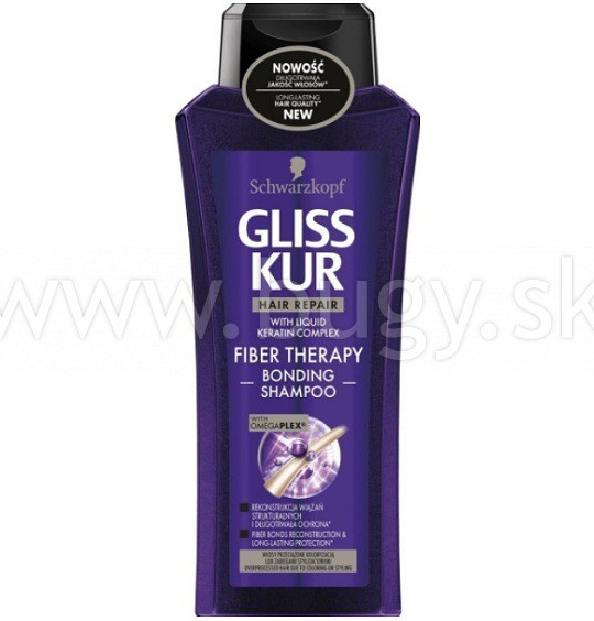 Schwarzkopf Gliss Kur Kur Fiber Therapy šampón na nadmerne namáhané vlasy  400 ml od 4,69 € - Heureka.sk
