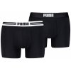 Pánske boxerky Puma Everyday Placed Logo Boxer 2P Veľkosť: M / Farba: čierna
