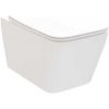 WC s doskou softclose závesné Ravak Natural RimOff so zadným odpadom X01984