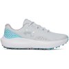 Juniorské golfové topánky Under Armour Y Surge Golf Halo Gray / Fresco Blue / Metallic Silver US4
