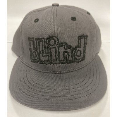 BLIND LOGO EMB FLEXFIT CAP Grey