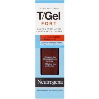 Neutrogena T/Gel Forte šampón proti lupinám pre suchú pokožku hlavy so sklonom k svrbeniu pre suchú svrbiacu pokožku hlavy Anti-dandruff Shampoo 125 ml