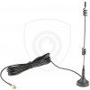 Anténa pre bezdrôtové cúvacie kamery s magnetickou konzolou, SMA konektorom a 2,9 m káblom - Vestys | ANT-004