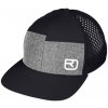 Šiltovka Ortovox LOGO AIR TRUCKER CAP - čierna