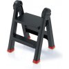 Schodíky TITAN LADDER čierny 47,0x43,5x63,0cm