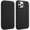 AppleKing peňaženkové puzdro zo silikónu a PU kože pre iPhone 13 Pro - čierne - možnosť vrátiť tovar ZADARMO do 30tich dní