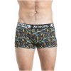 Pánske boxerky Meatfly Balboa Double čierna/modrá XL