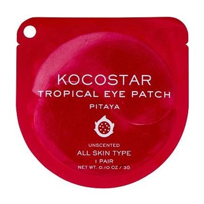 Kocostar Eye Mask Tropical Eye Patch maska na oční okolí 3 g odstín pitaya