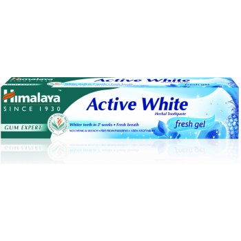 Himalaya zubná pasta Active White fresh gel 75 ml