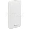 Powerbanka s rýchlou nabíjačkou 10 000 mAh, biela VT-10005 (V-TAC)