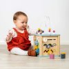 Bigjigs Toys Motorická aktívna kocka s labyrintom