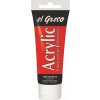 Akrylová farba El Greco 75 ml rumelková (Akrylová farba El Greco 75 ml )