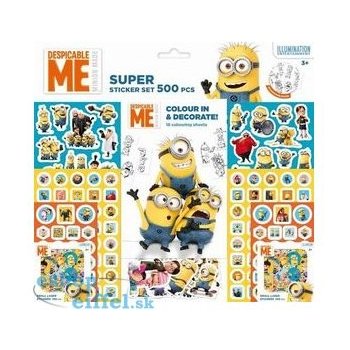 Super sticker set 500 ks Mimoni JM