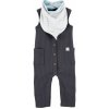 CARTER'S Set 2dielny overal bez rukávov, podbradník Charcoal chlapec LBB 3m, veľ. 62 1L775910_3m
