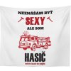 Sablio Dárková deka Nesnáším být sexy ale jsem hasič 150x120