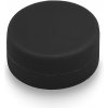 Neodýmový magnet valec 12,7×6,4 mm – N35 v plaste, čierny