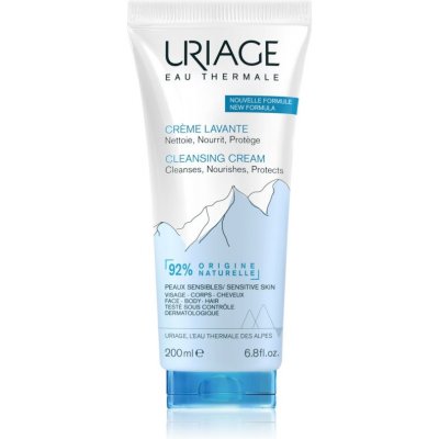 Uriage Hygiène Cleansing Cream vyživujúci čistiaci krém na telo a tvár 200 ml