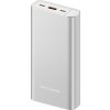 AlzaPower Metal Gen2 20000 mAh strieborná