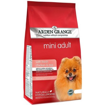 Arden Grange Adult Mini with fresh chicken & rice 2 kg