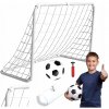FUTBALOVÁ BRÁNKA MOCNÁ KOVOVÁ TRÉNINGOVÁ FUTBALOVÁ SADA + LOPTA