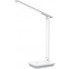Fellowes Platinet PDL6731W stolní LED lampa 5W stmívatelná, dotykové ovládání, integrovaná baterie 6000mAh, U