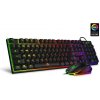 CONNECT IT BATTLE herní combo drátová klávesnice + myš, CZ + SK layout, černá CKM-3200-CS