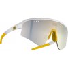 Neon ARROW 2.0 Air, White-Gold/ Bronze Veľkosť: M/L Cyklistické okuliare so zrkadlovou šošovkou