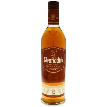 Glenfiddich 15y 40% 0,7 l (tuba)