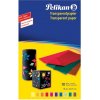 Farebné papiere Pelikan transparentné 10 listov