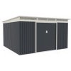 Záhradný domček G21 GRAH 1132 - 340 x 333 cm, antracitový