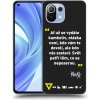Picasee silikónový čierny obal pre Xiaomi Mi 11 - Kazma - SVĚT PATŘÍ TĚM, CO SE NEPOSEROU