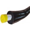 Melfin Predizolovaná solárna rúra vlnovec 304 DN16 x1 m, 20mm izolácia s UV opletom