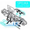 RK Chains Spojovací článok reťaze (spojka reťaze) pre reťaz RK 520 XSO modrá