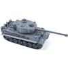 S-IDEE RC Bojujúci tank Tiger 1 sivý 2,4 GHz s infra delom 1:28