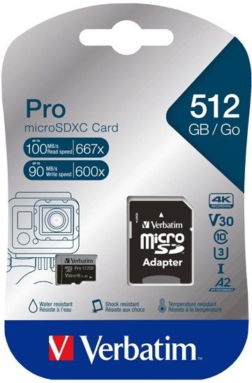 Verbatim microSDXC 512GB 70465