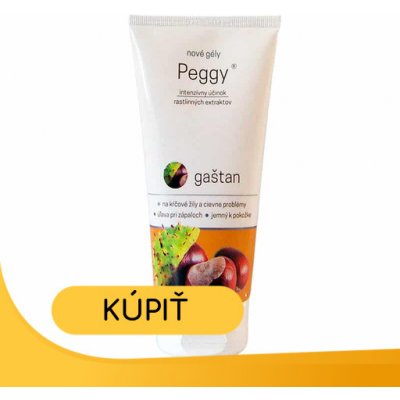 Peggy gél gaštan 170 g