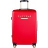 Cestovné kufre na kolieskach 79,5 litra - M stredný, červený Puccini Los Angeles