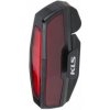 KELLYS ILLUX USB 25 lm zadné čierne