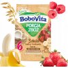 BoboVita Mliečna kaša 3 obilniny s malinami, jahodami a banánom od 6. mesiaca 210g