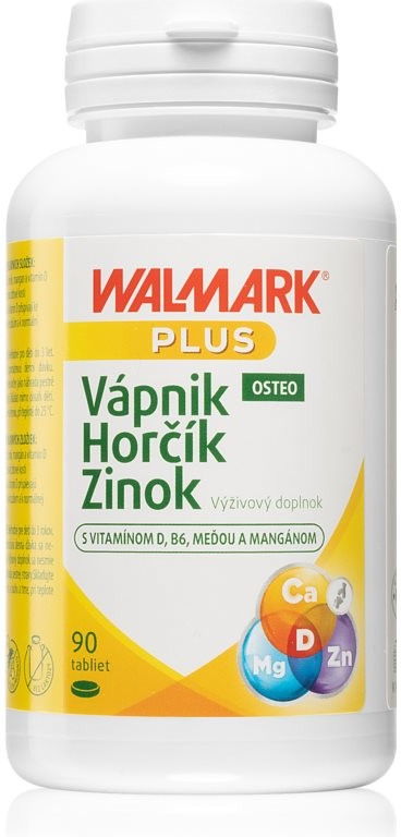 Walmark VAPNIK HORCIK ZINOK OSTEO 90 tabliet od 6,67 € - Heureka.sk
