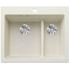 Blanco Pleon 6 Split - Silgranitový drez, 62x51 cm, InFino, jemná biela 527139