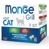 Monge Cat Grill Multibox Adult králik–jahňa 12x85g