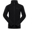 Detská mikina na zips ALPINE PRE MORWO čierna 140-146