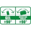 batéria 6V, 6N6-3B/B-1 GEL, 6Ah, 50A, bezúdržbová technológia GEL 95x55x117 FULBAT (aktivovaná z výroby) M310-266