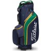 Limitovaná edícia - bag Titleist 14 Shamrock Collection Bag na vozík (Cart bag) Navy/Zelená